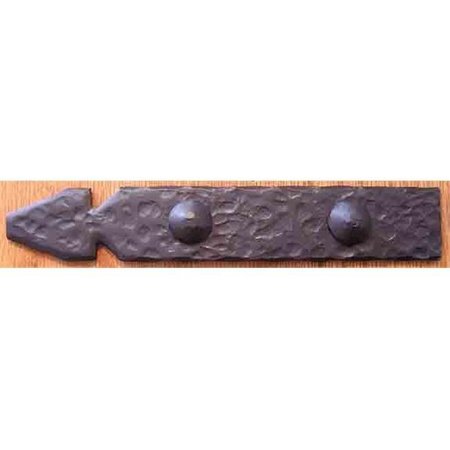 AGAVE IRONWORKS Agave Ironworks ST003-04 18 In. Single Arrow Strap Dark Bronze ST003-04